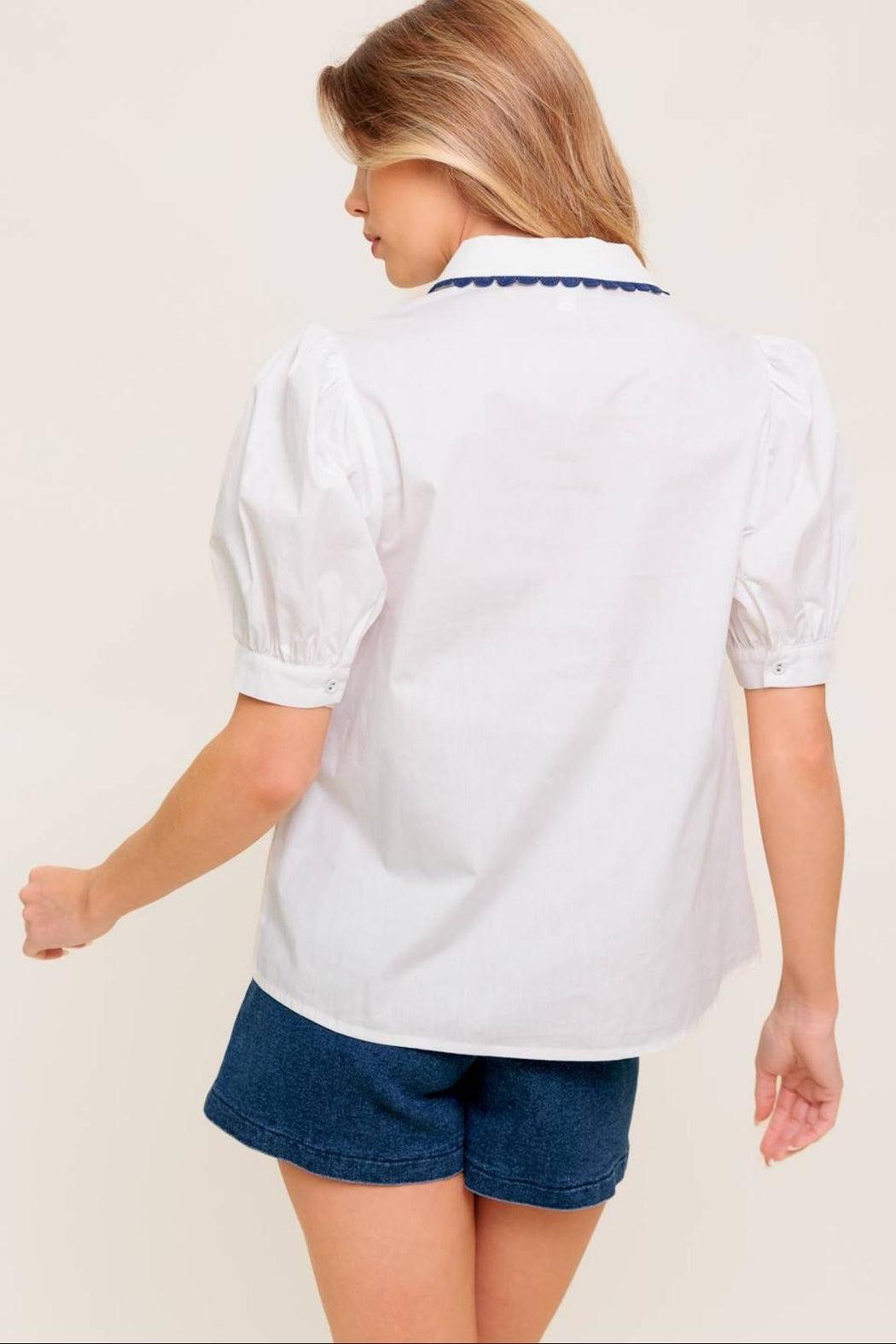 Button Down Top Product Image