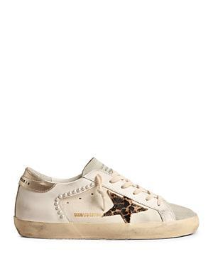 Golden Goose Womens Super-Star Low Top Sneakers Product Image