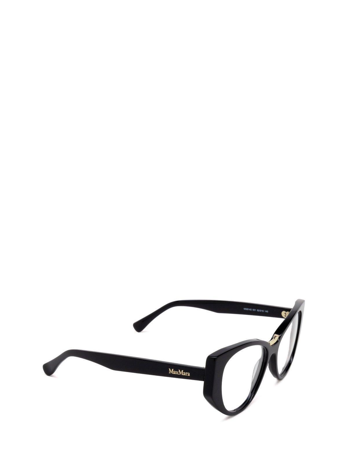 MAX MARA Cat-eye Frame Glasses In 001 Product Image