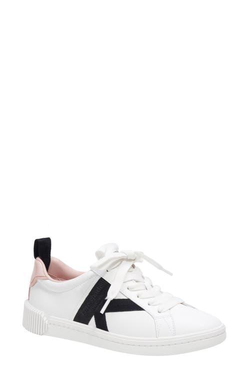 Kate Spade New York Womens Signature Lace-Up Sneakers - True White Product Image