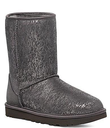 UGG Classic Short Matte Marble (Dark Grey) Women's Boots Product Image