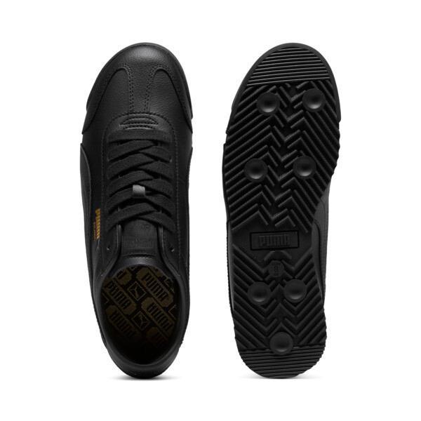 PUMA Roma 68 Revival Men's Sneakers in Black/Team Gold Product Image