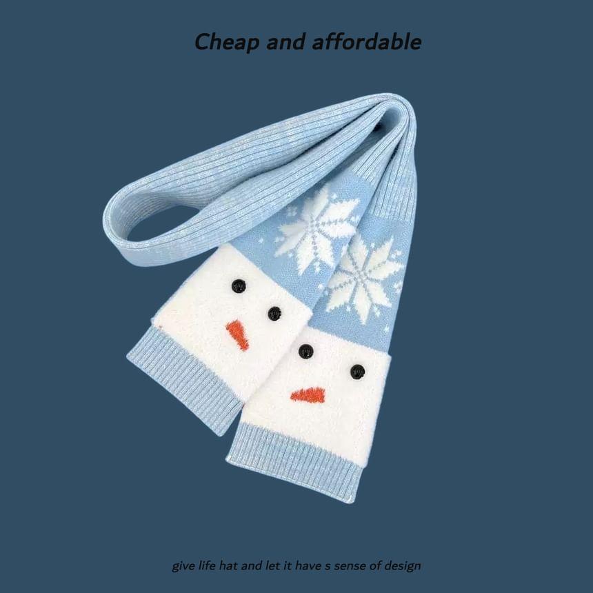 Snowman Scarf Product Image