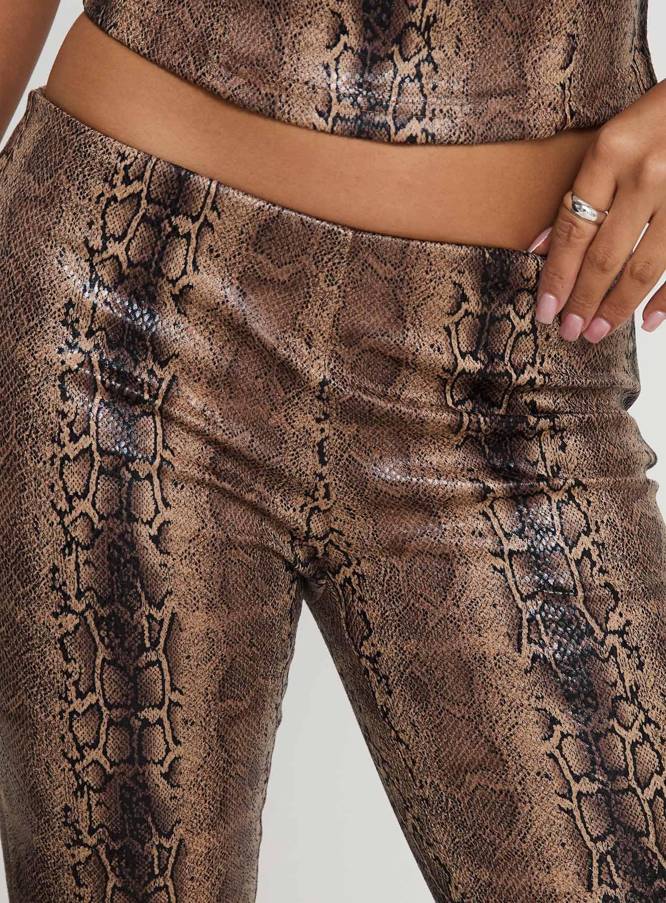 Slither Pants Snake Print Product Image