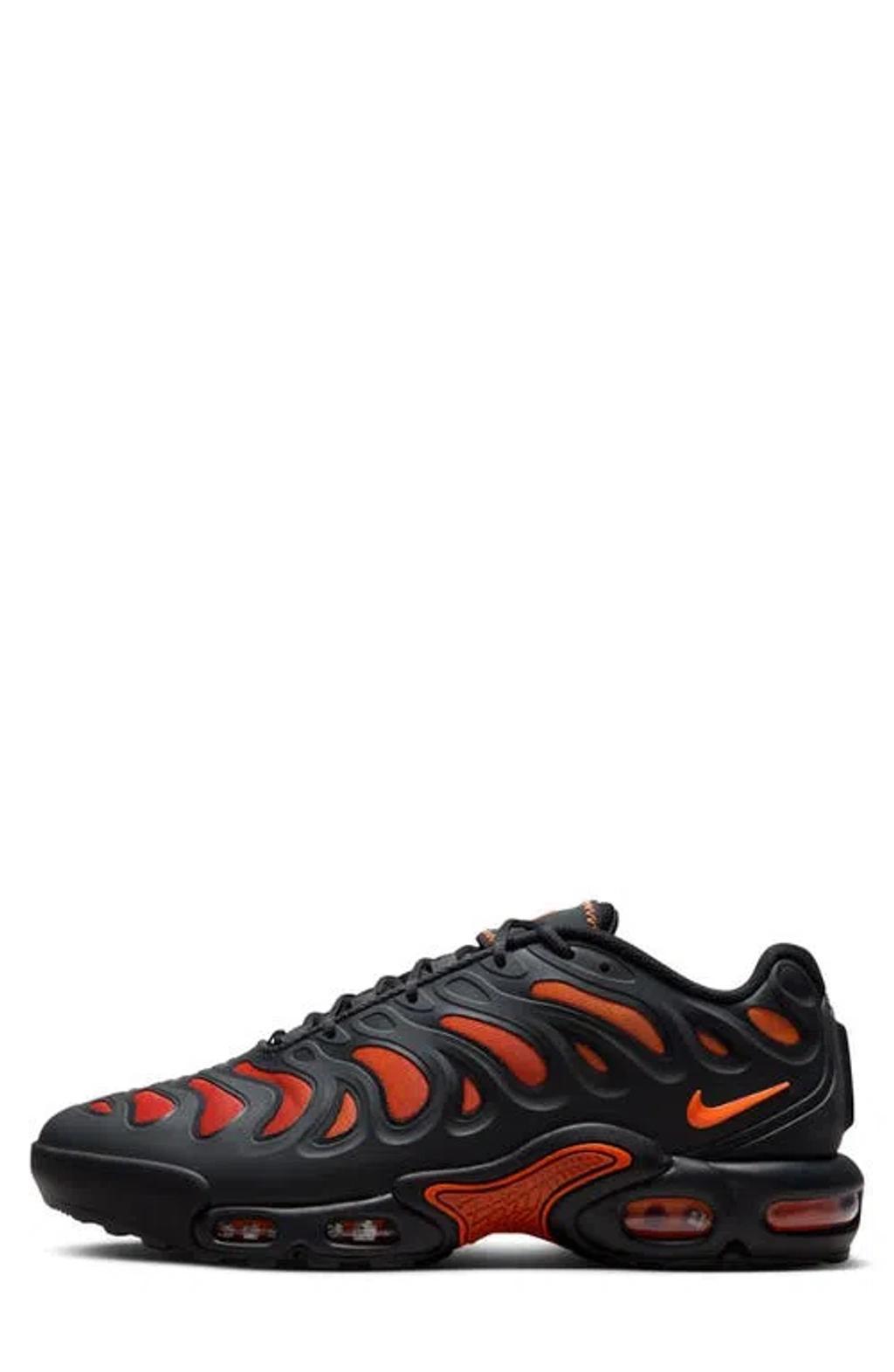 NIKE Men's Air Max Plus Drift Casual Sneakers From Finish Line In Black/red Product Image