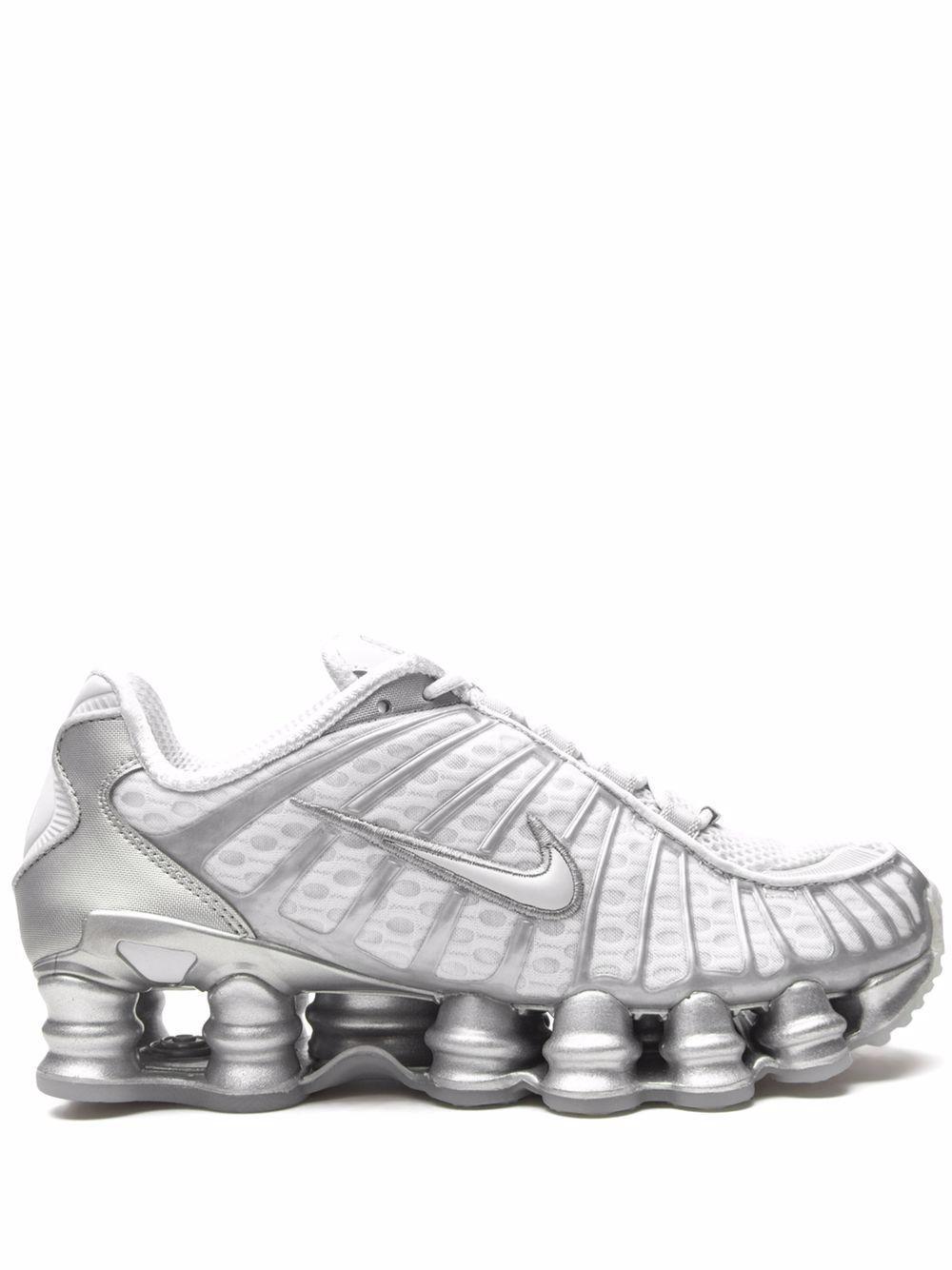 NIKE Wmns Shox Tl Sneakers Platinum Tint / Metallic Silver Product Image