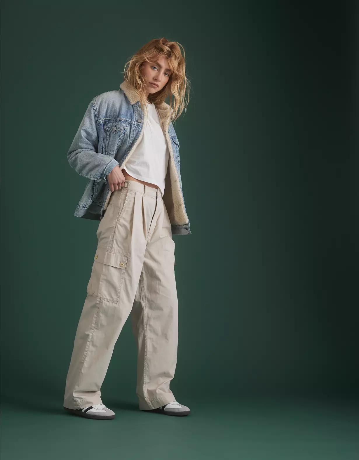 AE77 Premium Pleated Cargo Pant Product Image