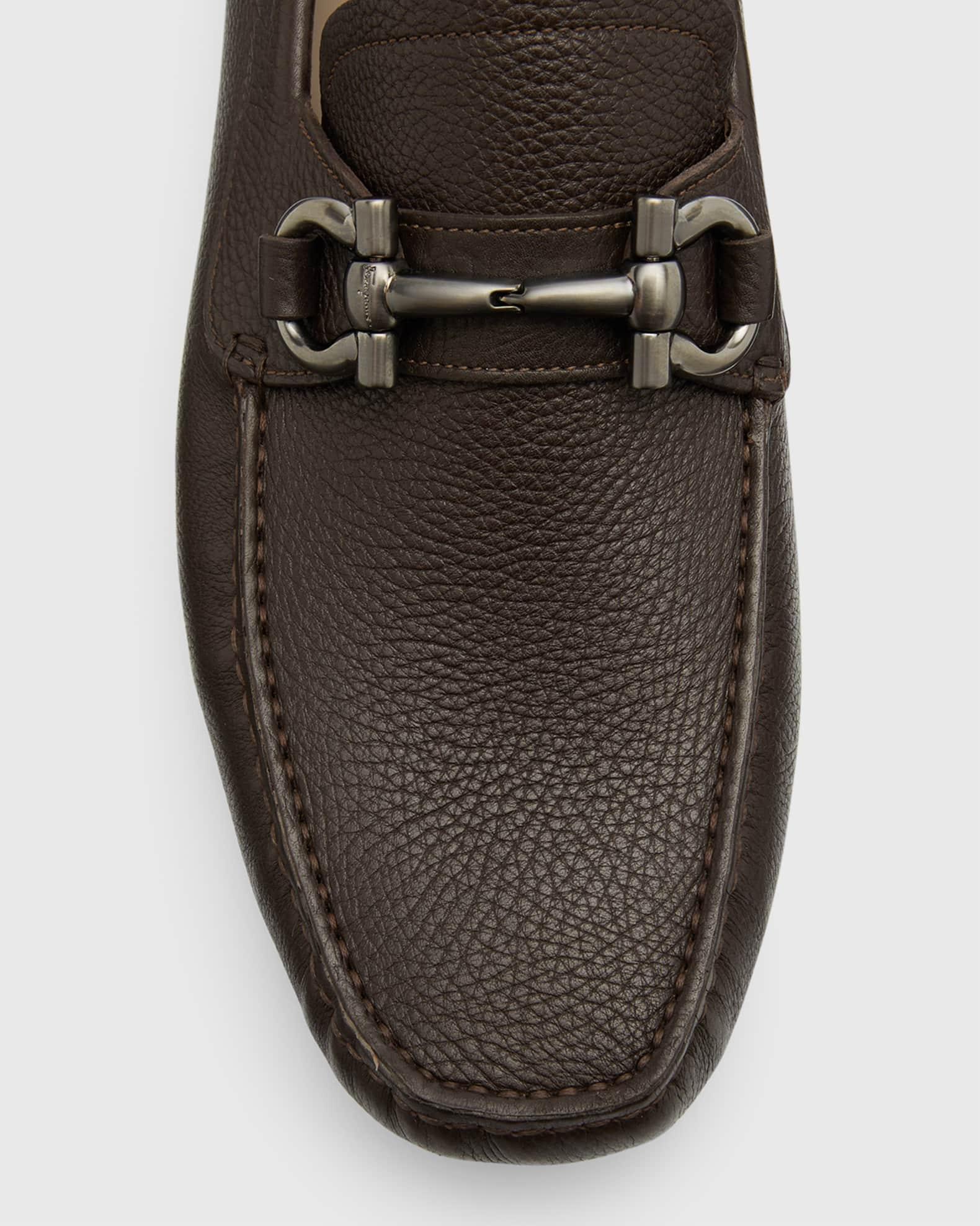 Men's Parigi Gancini Leather Drivers Product Image