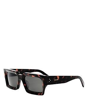 Celine Bold 3 Dots Rectangular Sunglasses, 54mm Product Image