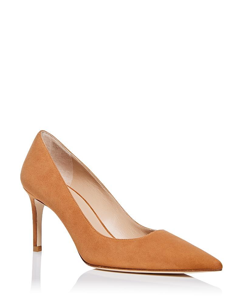 Womens Stuart Power 85 85MM Suede Pumps Product Image