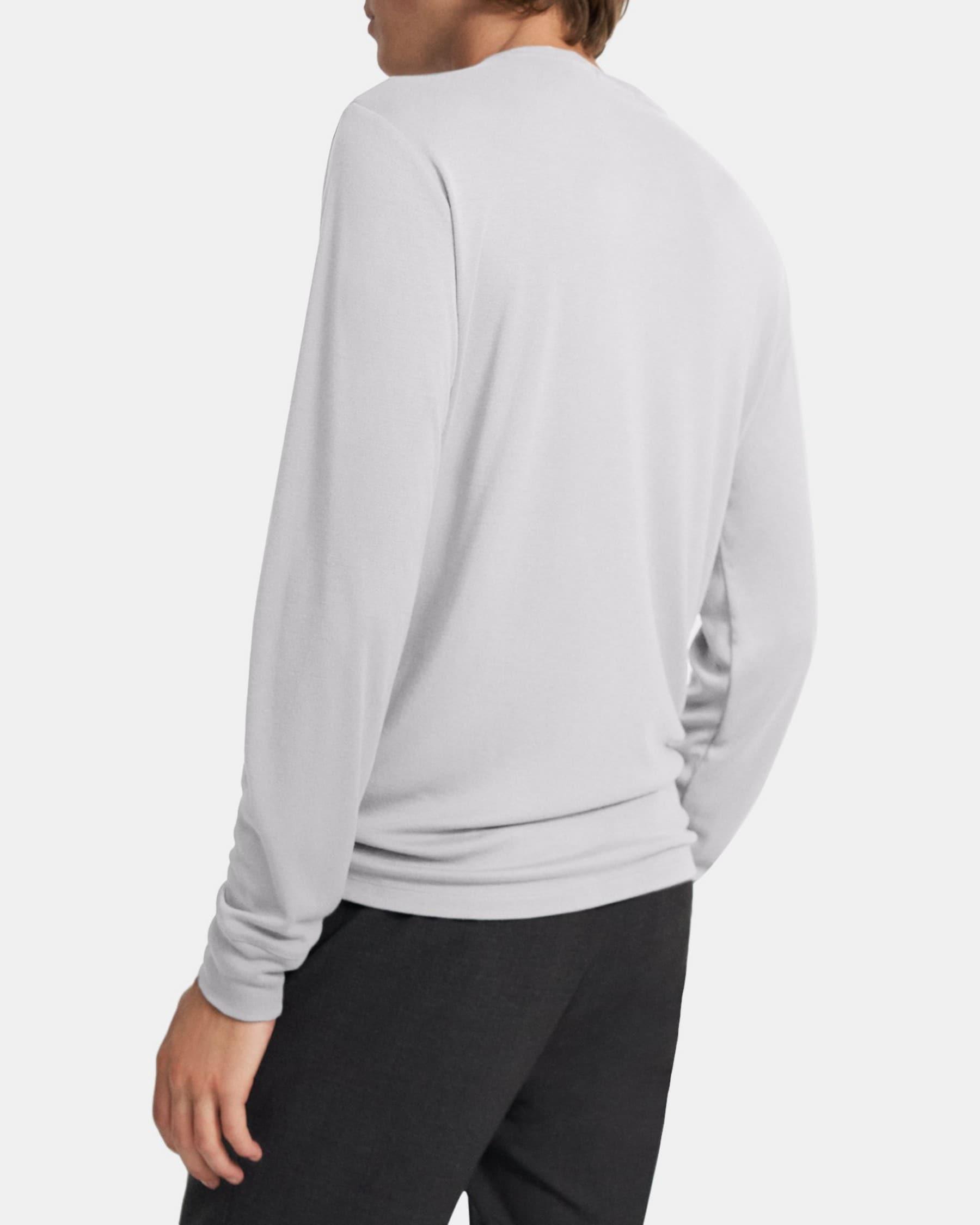 Long-Sleeve Tee in Modal Jersey Product Image