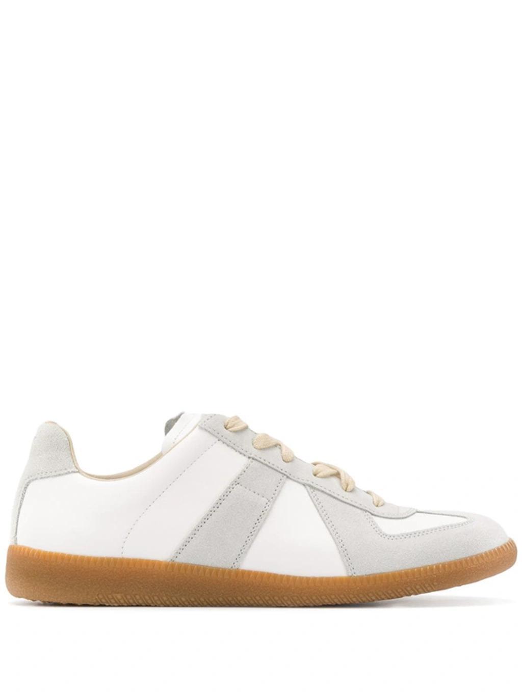 White Replica Sneakers Product Image