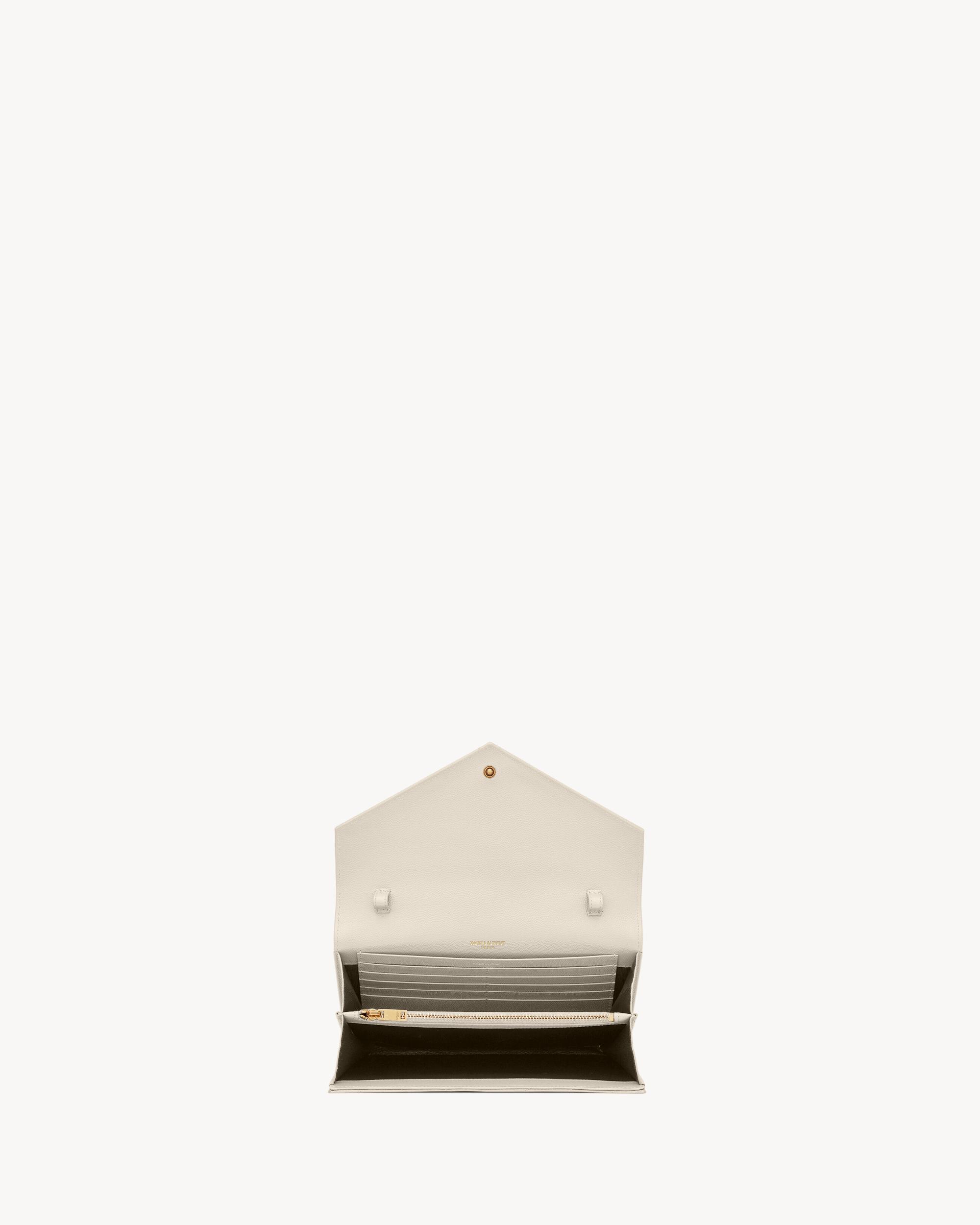 CLASSIC CASSANDRE CHAIN WALLET IN GRAIN DE POUDRE LEATHER Product Image