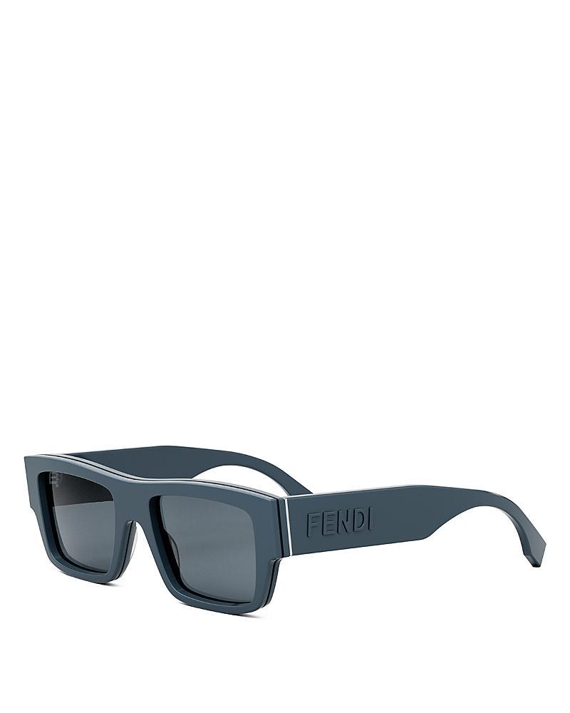 Mens Signature Rectangle Logo Sunglasses Product Image