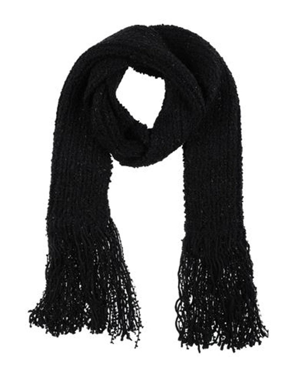 DOLCE & GABBANA Woman Scarf Black Size - Virgin Wool, Polyamide, Metallic Polyester, Acrylic, Alpaca Product Image