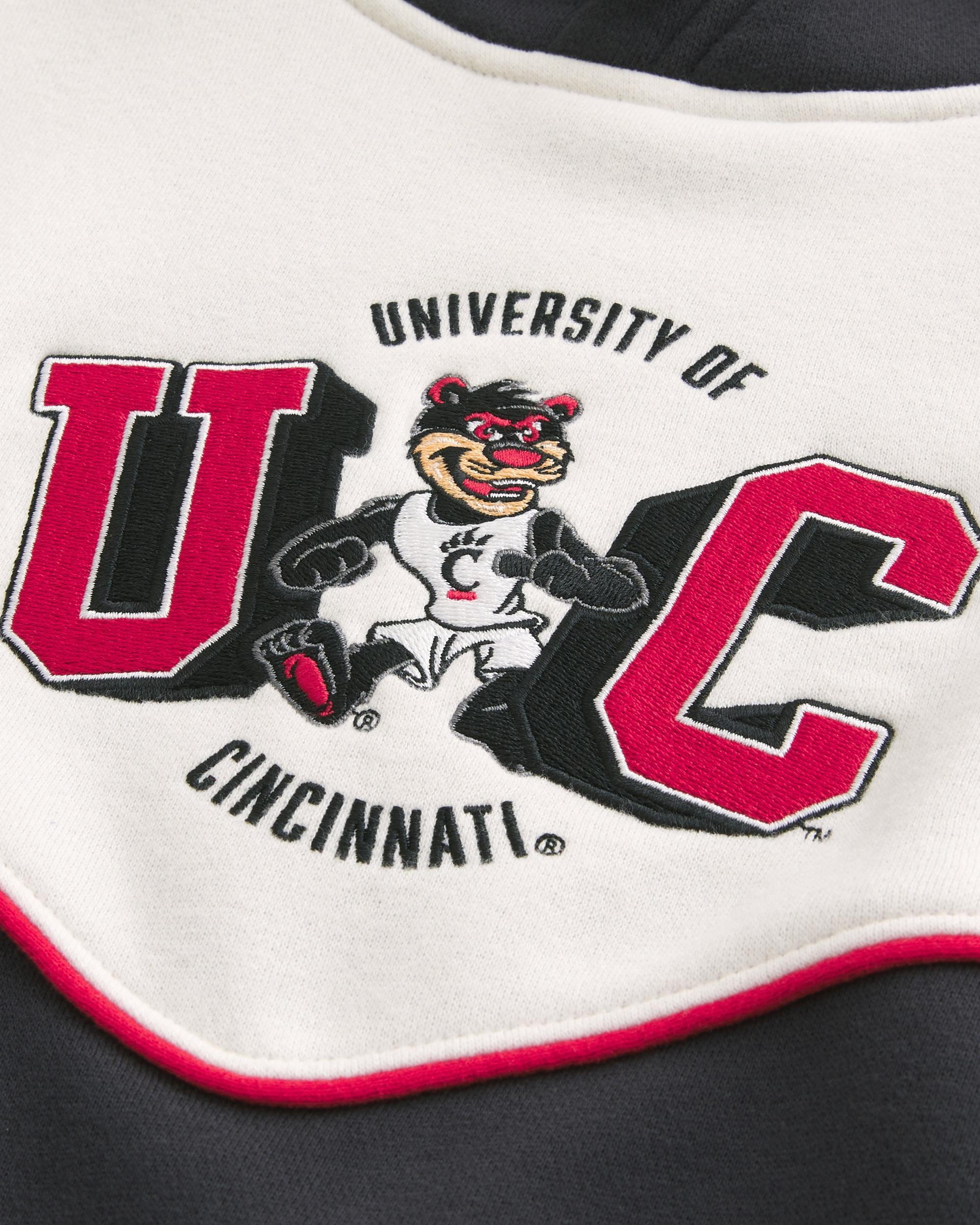 Boxy UConn Graphic Hoodie Product Image