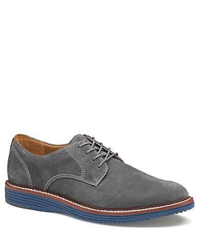 Johnston  Murphy Mens Upton Nubuck Plain Toe Oxfords Product Image