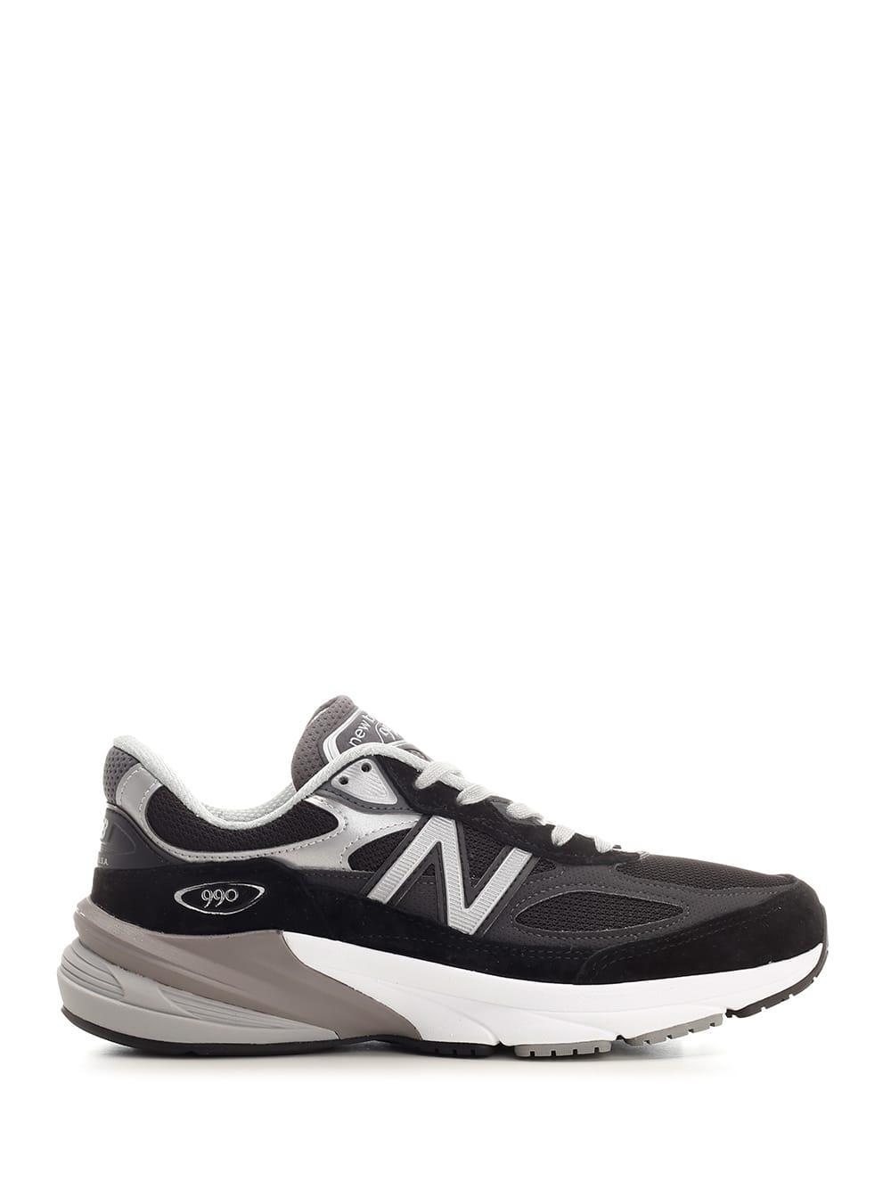 NEW BALANCE Printed Suede Mesh Sneakers With Cushioned Sole In White Product Image