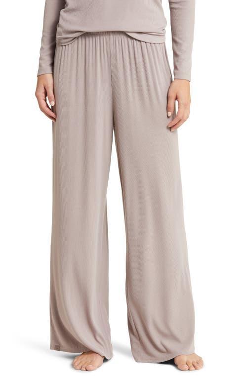 Womens Malibu Ribbed Straight-Leg Pants Product Image