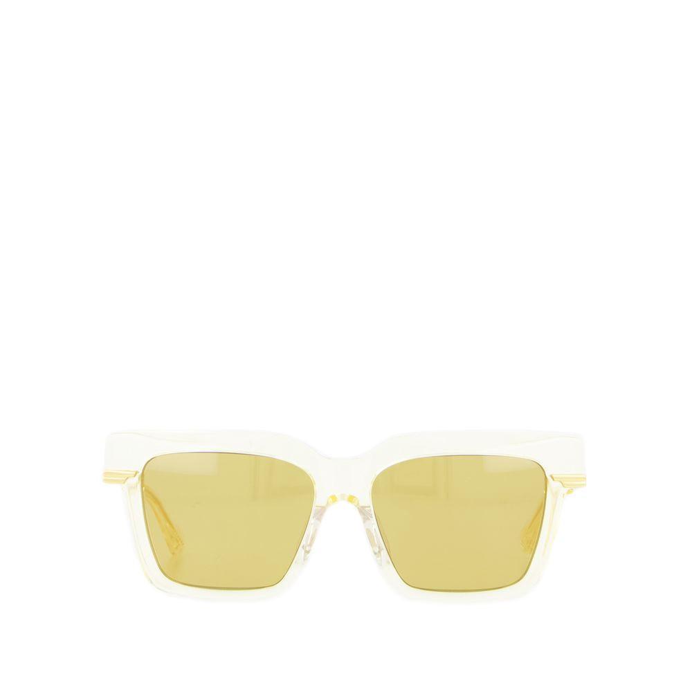 BOTTEGA VENETA Sunglasses - Acetate - Gold/yellow Product Image