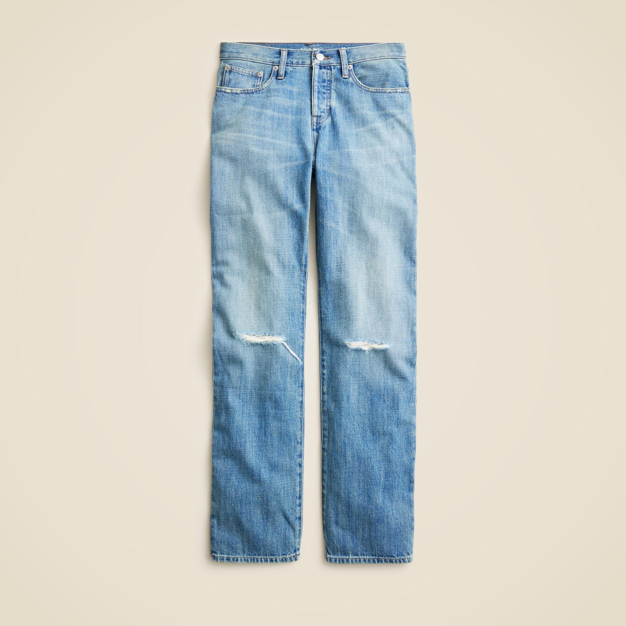 Slouchy distressed jean Product Image