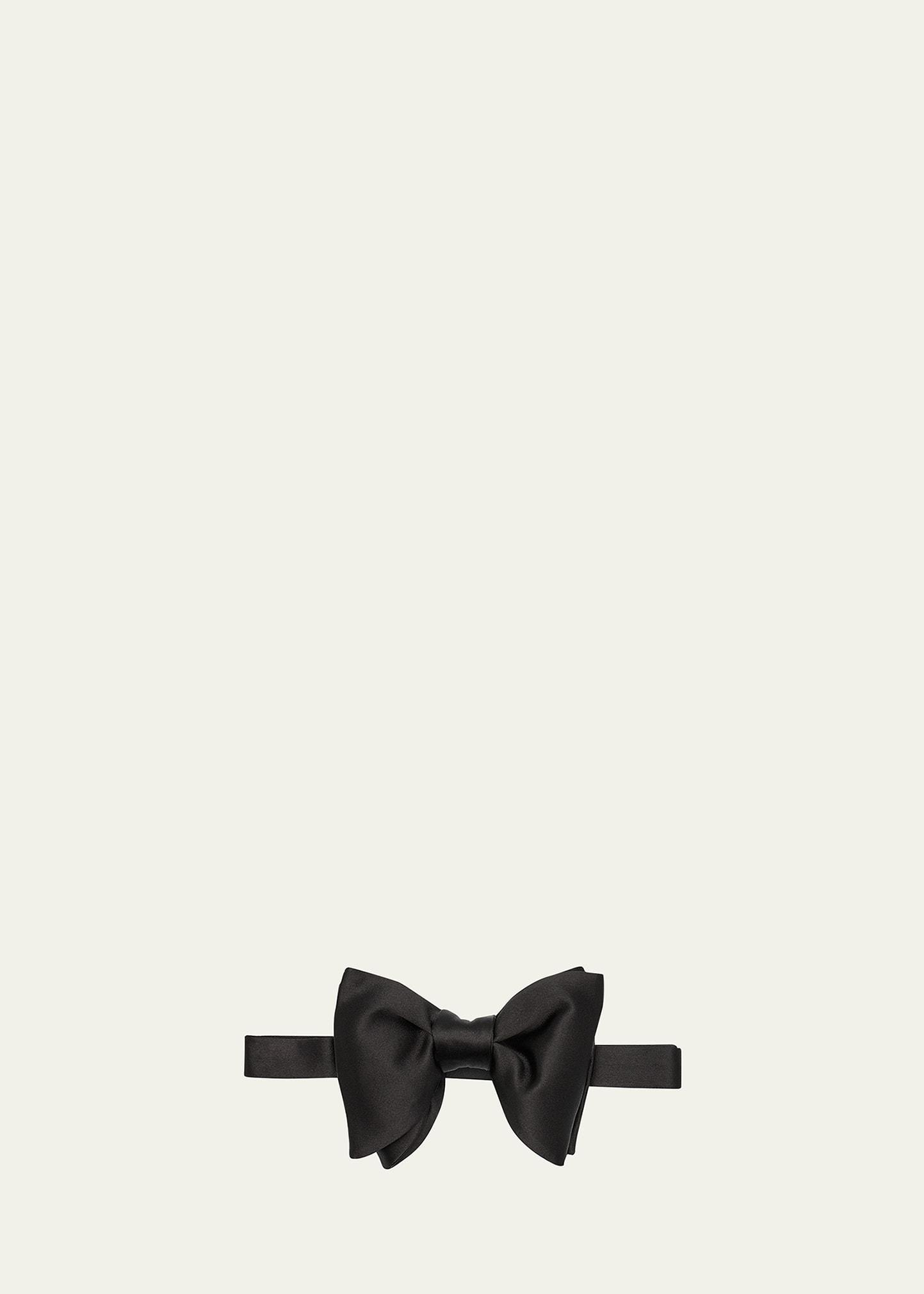 Men's Large Silk Bow Tie Product Image