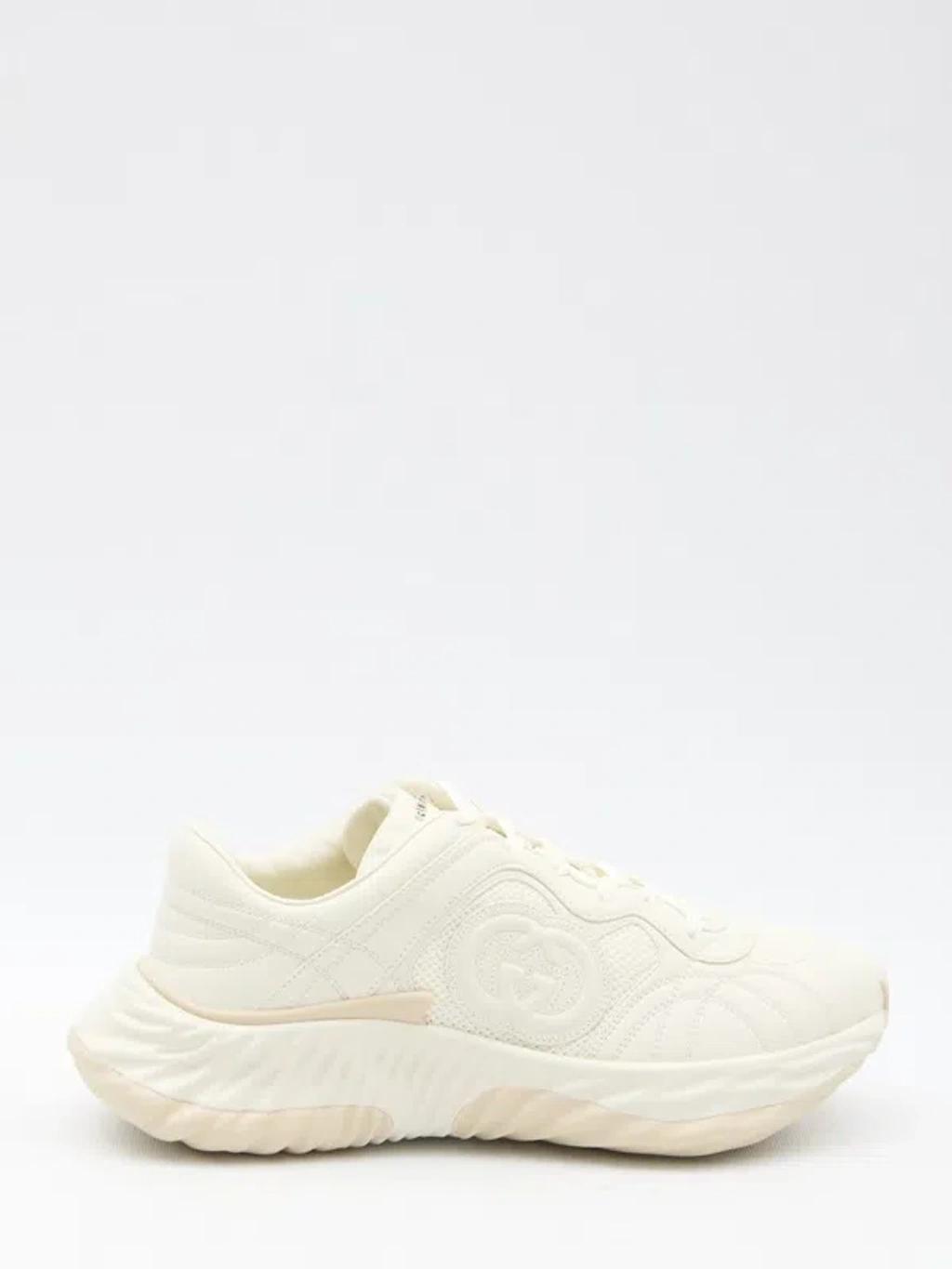 GUCCI Herrensneaker Mit Gg In Cream Product Image