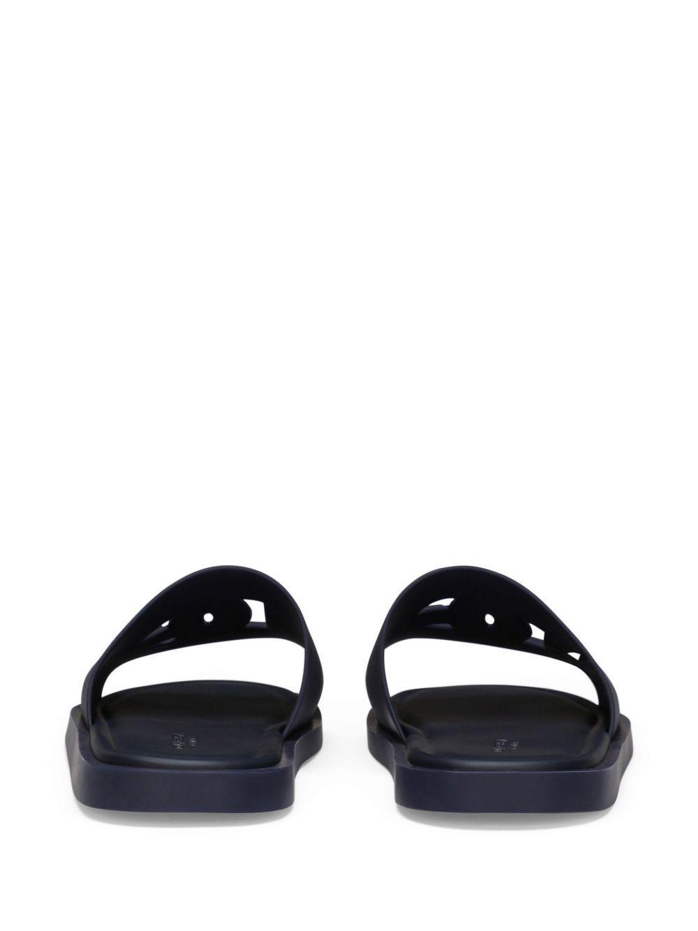 logo-embossed cut-out slides Product Image