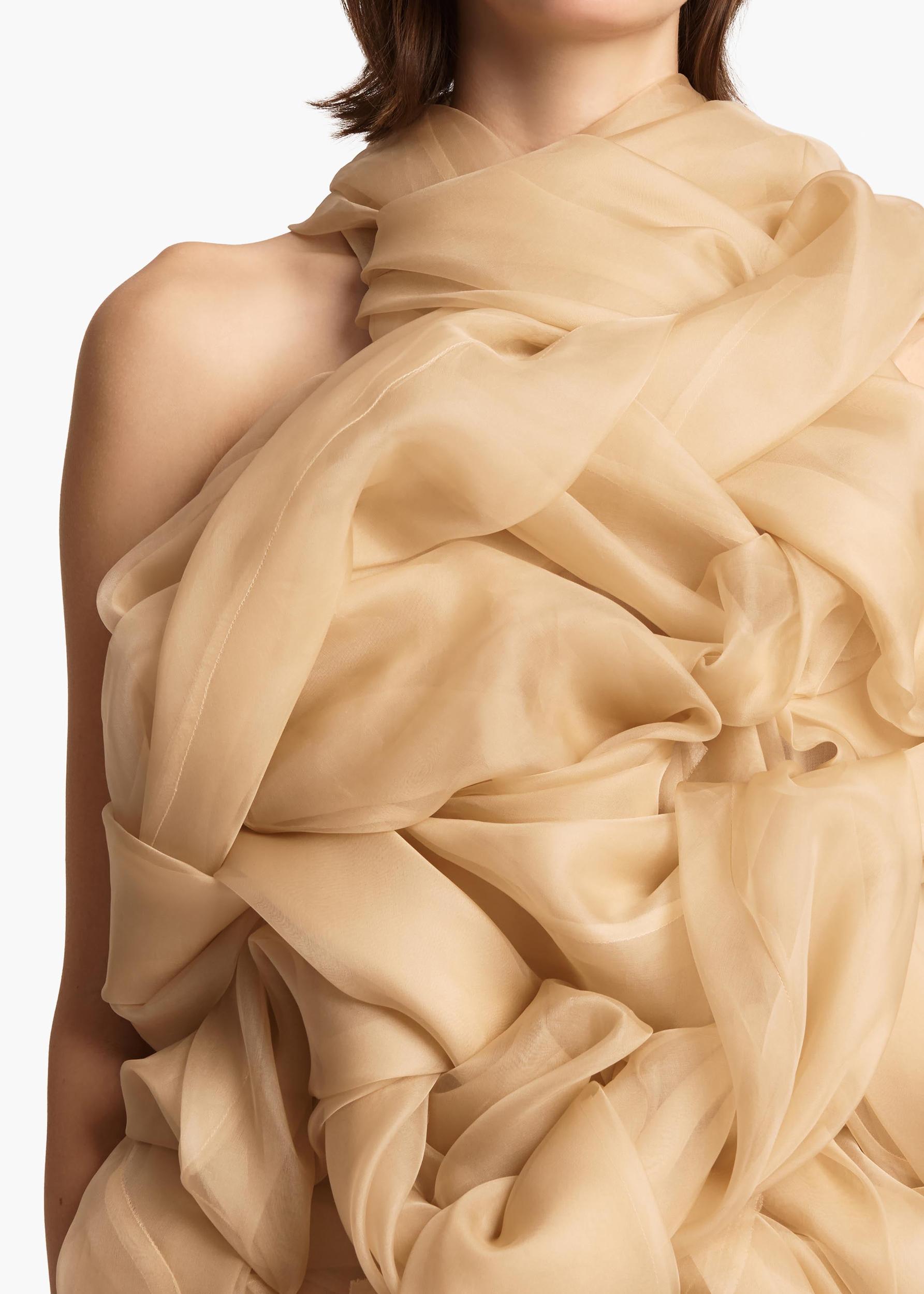 Welles Top in Beige Product Image