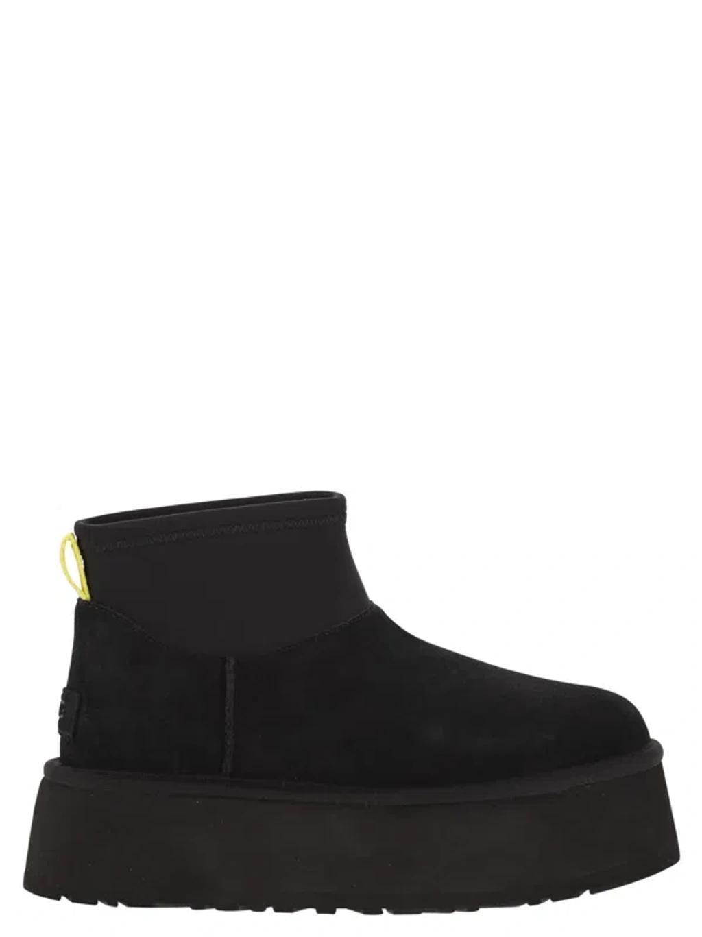 UGG Classic Mini Dipper Shoes In Black Product Image