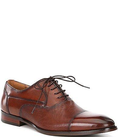 Steve Madden Mens Proctr Leather Cap Toe Oxfords Product Image