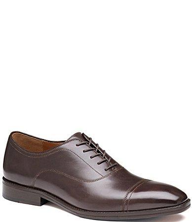 Johnston  Murphy Mens Sullivan Cap Toe Oxfords Product Image