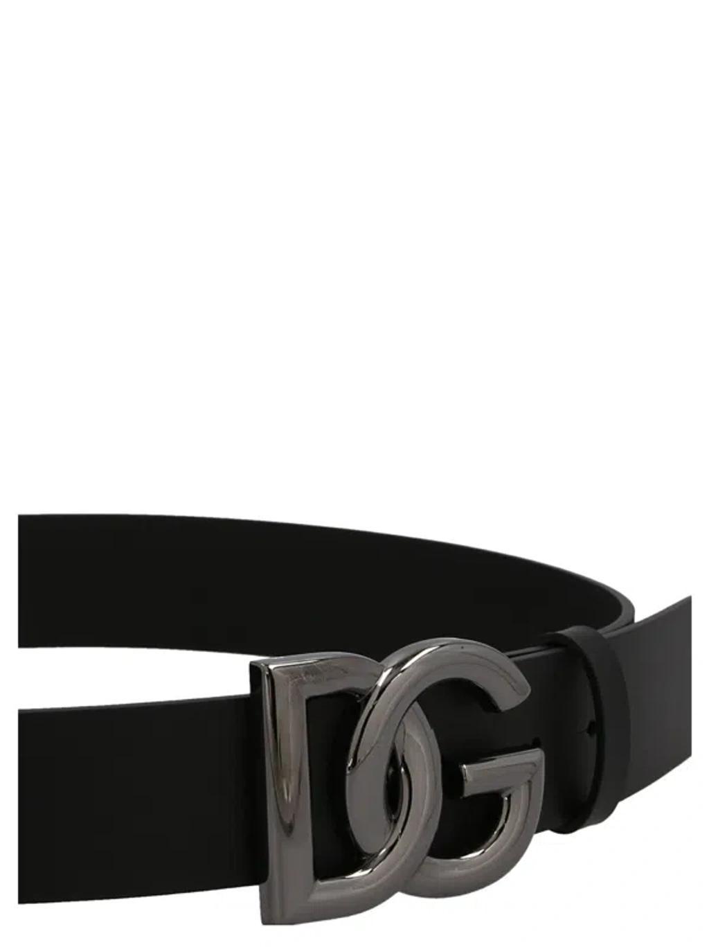 Logo Belt In Black Product Image