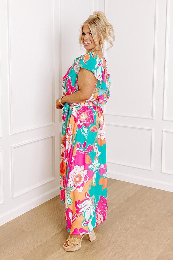 Dreamy And Darling Floral Midi Curves Product Image