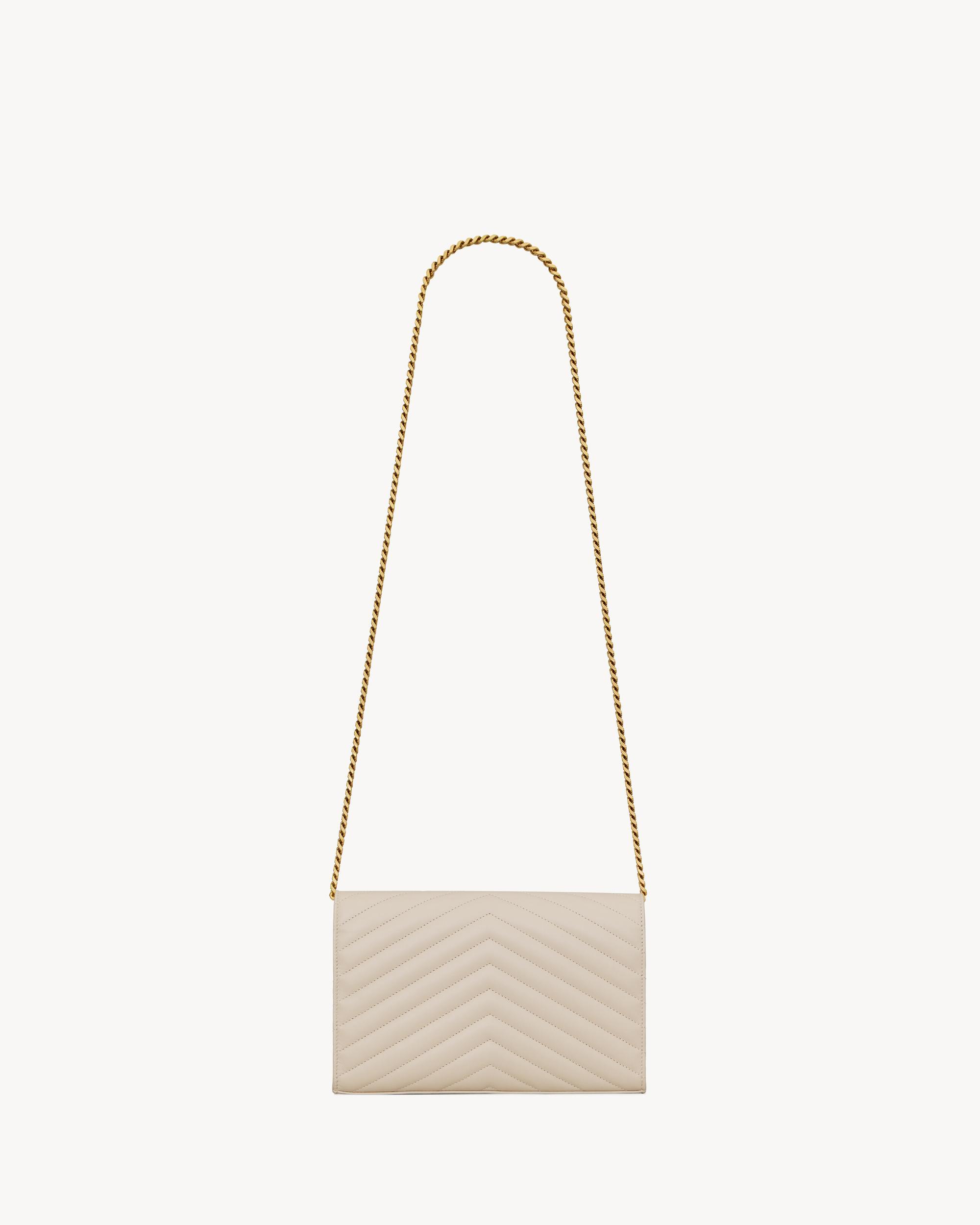 CASSANDRE ENVELOPE CHAIN WALLET IN LAMBSKIN Product Image