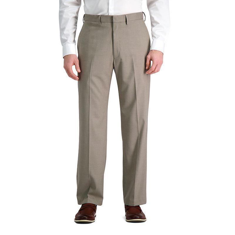 Men's J.M. Haggar® Premium Classic-Fit Flat-Front Stretch Suit Pants, Size: 44X30, Medium Gray Product Image