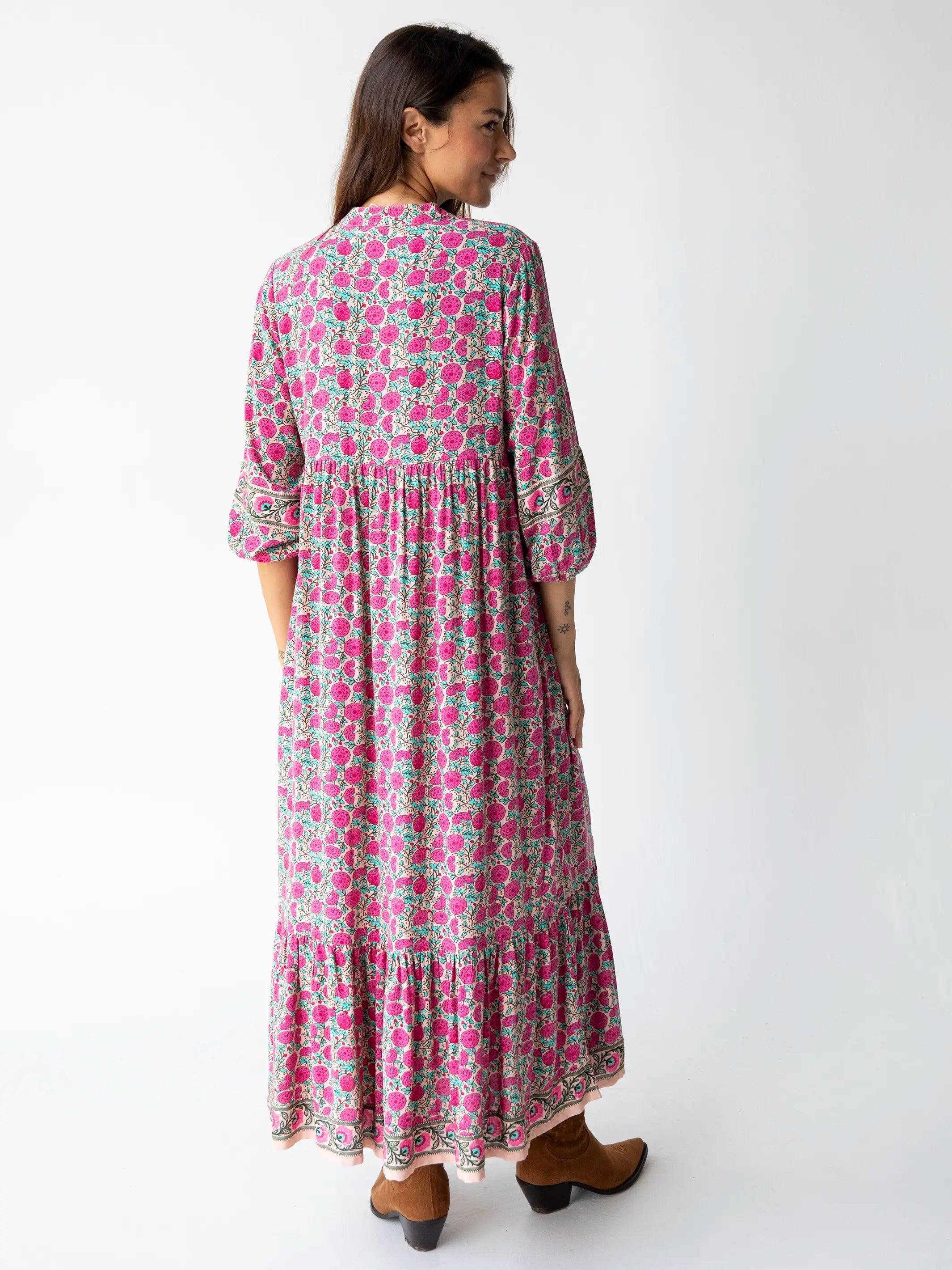 Phoebe Maxi Dress - Pink Puff Floral Product Image