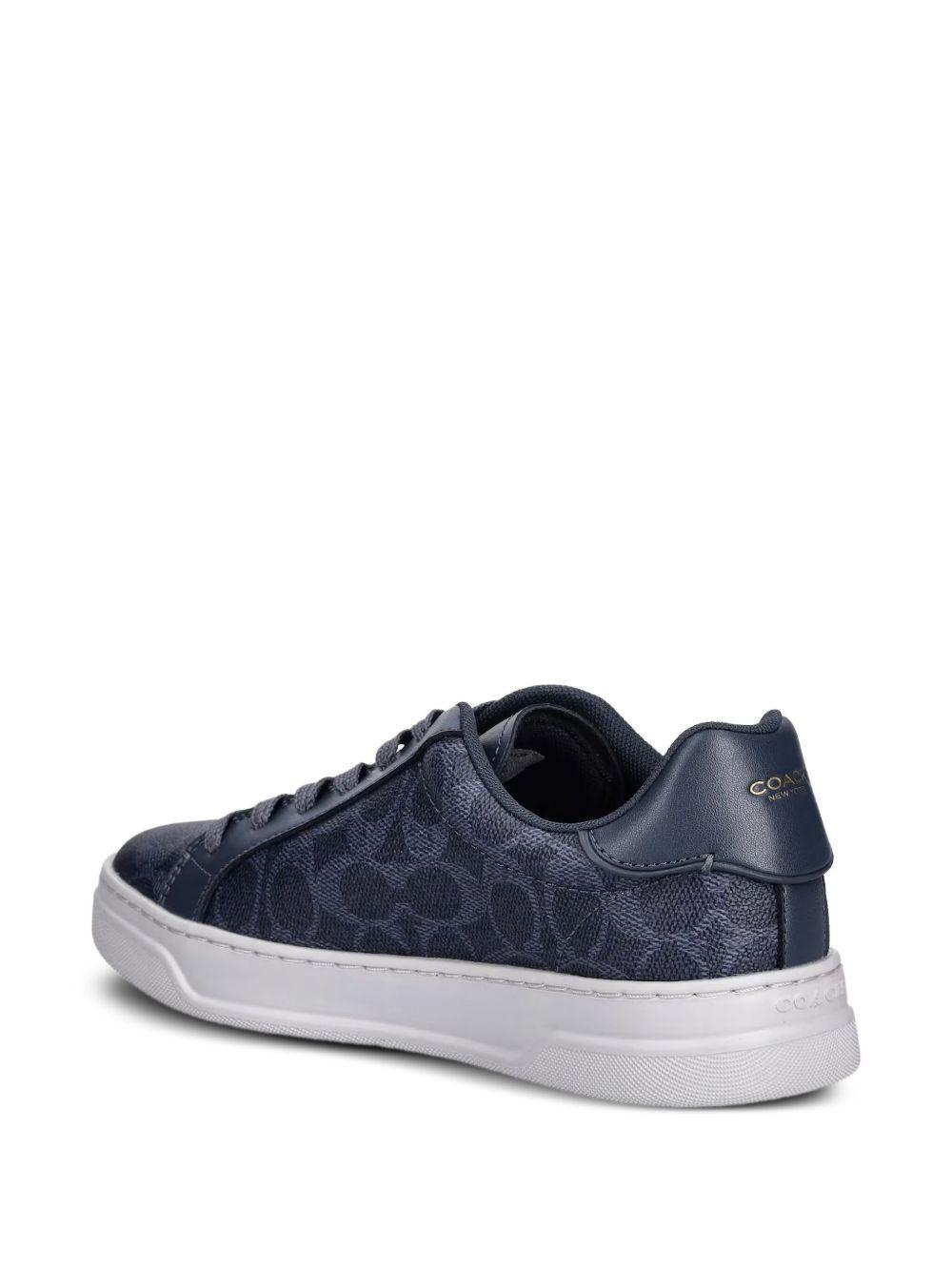 High Line monogrammed low-top sneakers Product Image