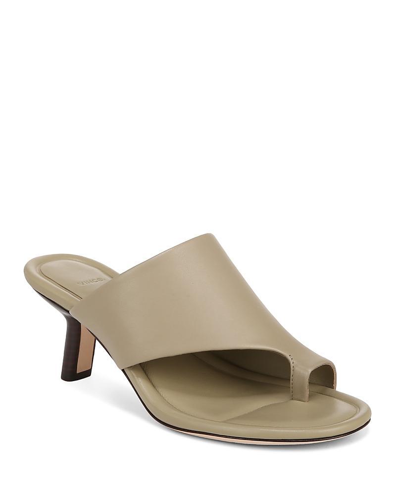 Jasper Leather Toe-Ring Slide Sandals Product Image