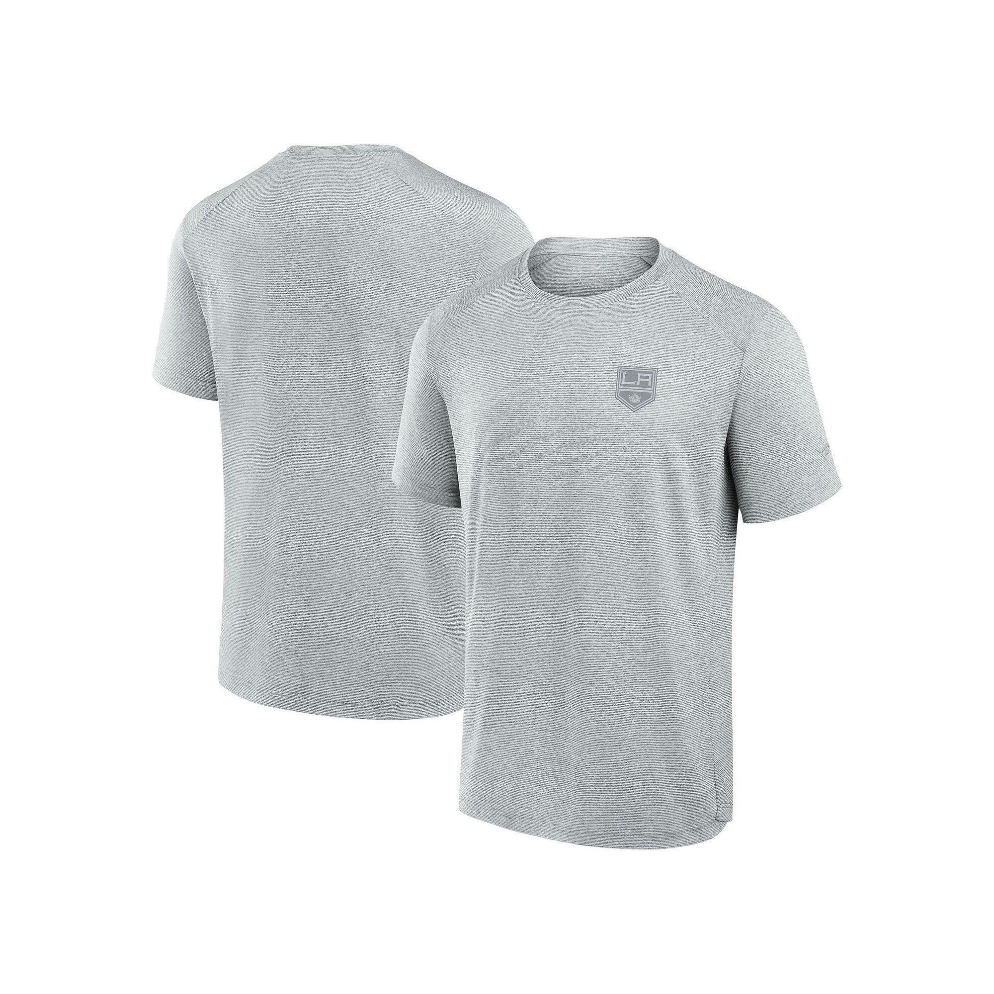 Men's Fanatics Signature Gray Los Angeles Kings Front Office Tech T-Shirt,  Product Image
