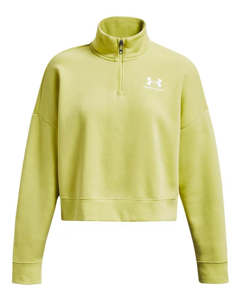 Women's UA Essential Fleece ½ Zip Product Image