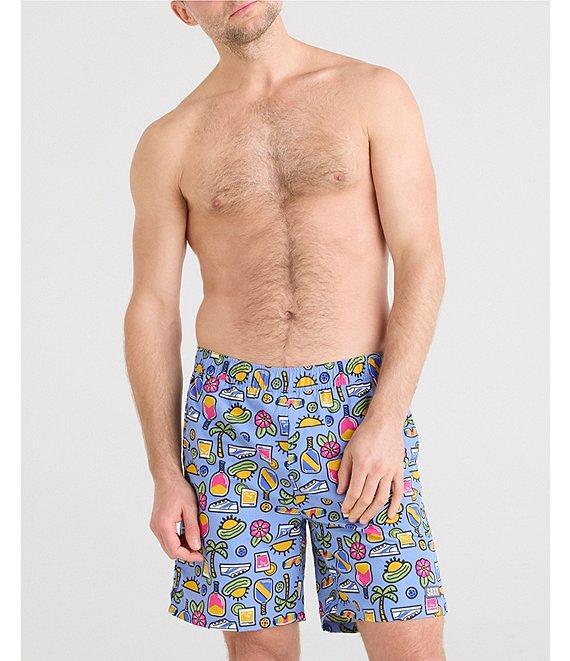 SAXX Pickleball Paradise Go Coastal 2N1 Volley 7#double; Swim Shorts Product Image