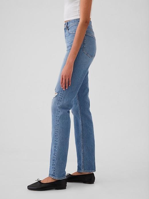 High Rise '90s Straight Jeans Product Image