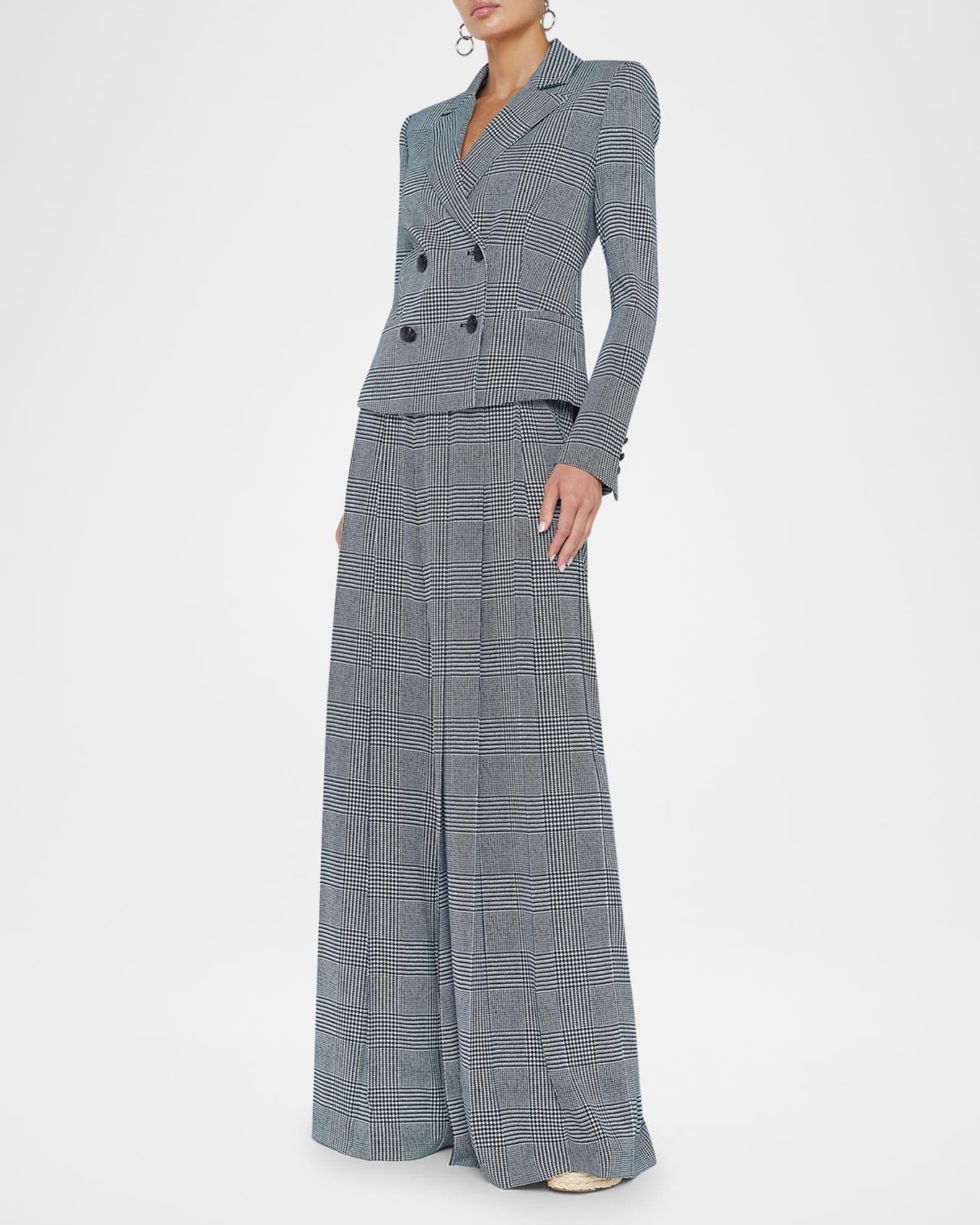 Atmore Houndstooth Double-Breasted Blazer Product Image