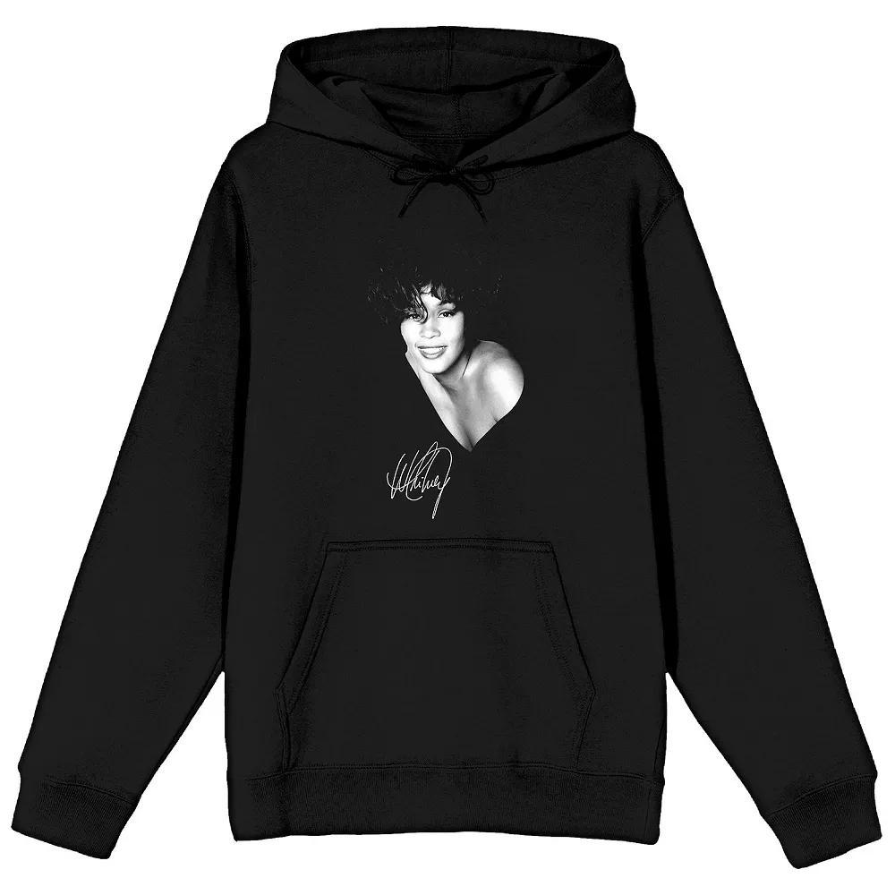 Men's Whitney Houston "The Voice" Graphic Hoodie,  Product Image