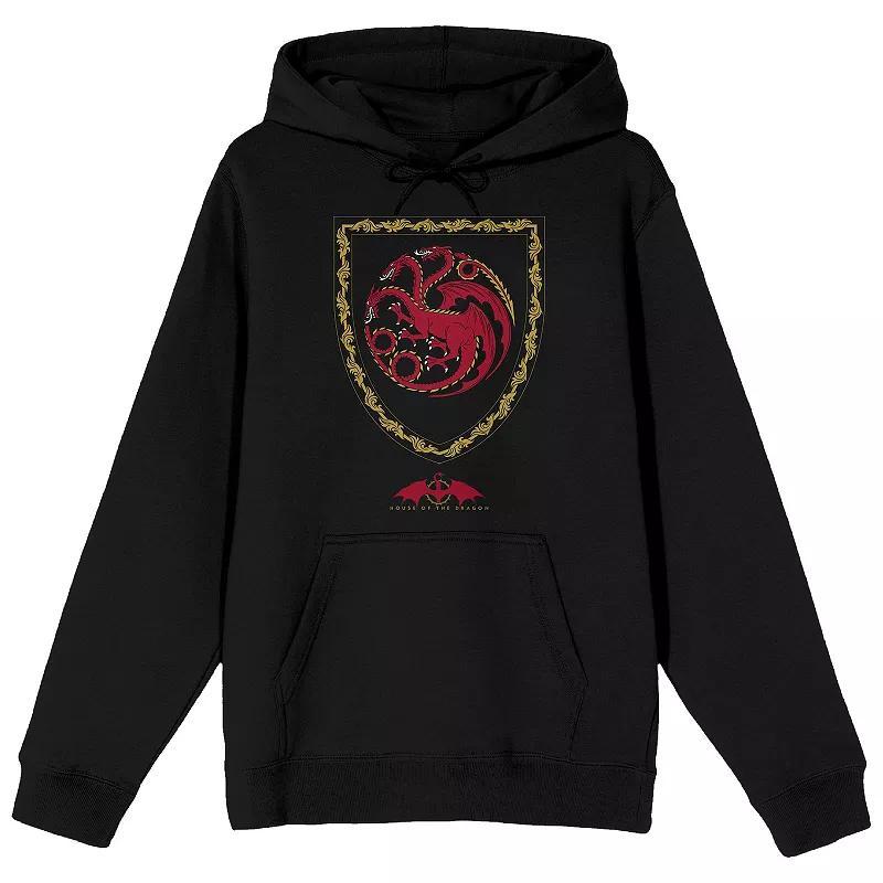 Mens House of the Dragon Red Hoodie Product Image