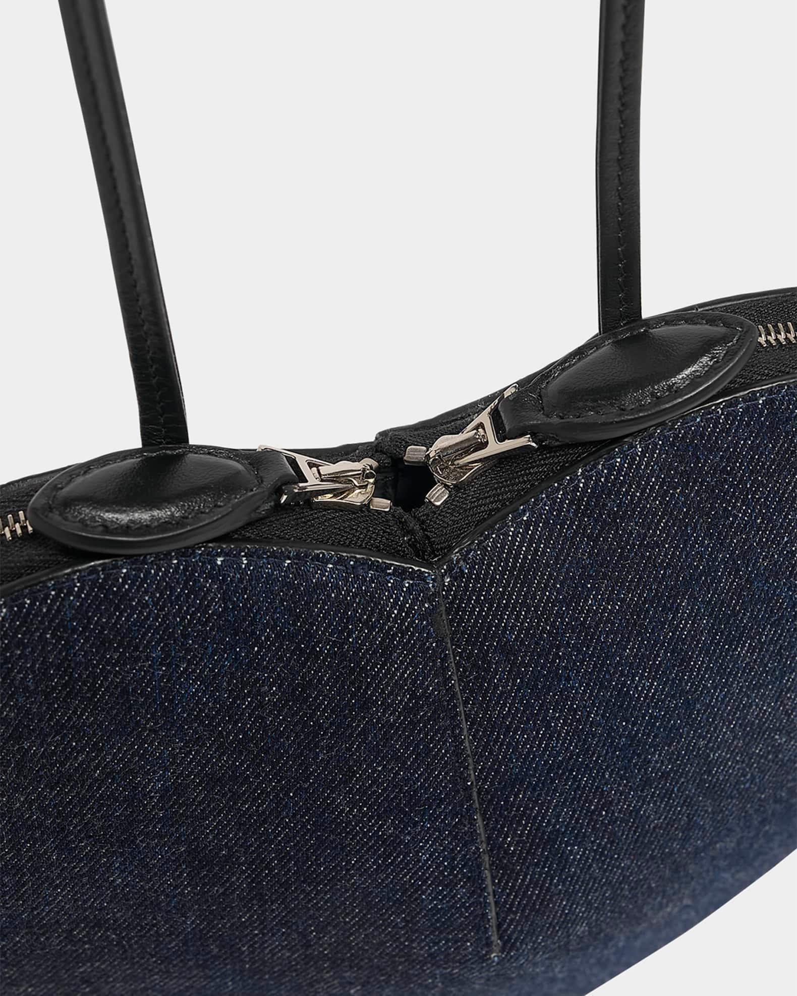 Le Coeur Crossbody Bag in Denim  Product Image