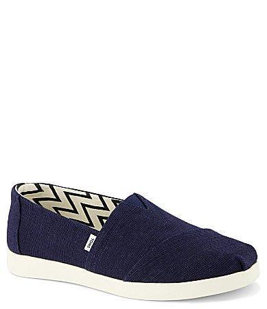 TOMS Womens Alpargata Plus Canvas Slip Ons Product Image