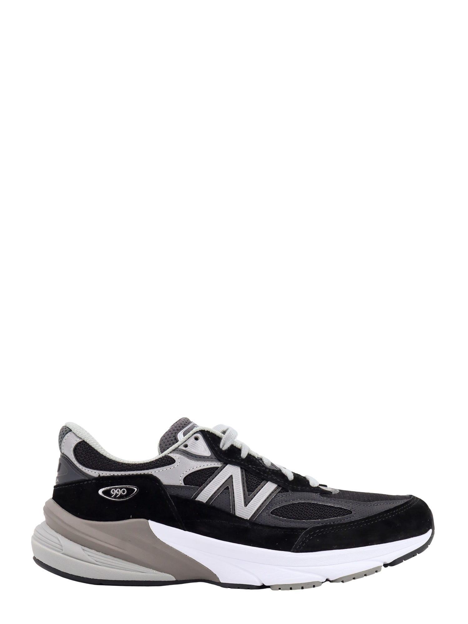 NEW BALANCE Printed Suede Mesh Sneakers With Cushioned Sole In White Product Image