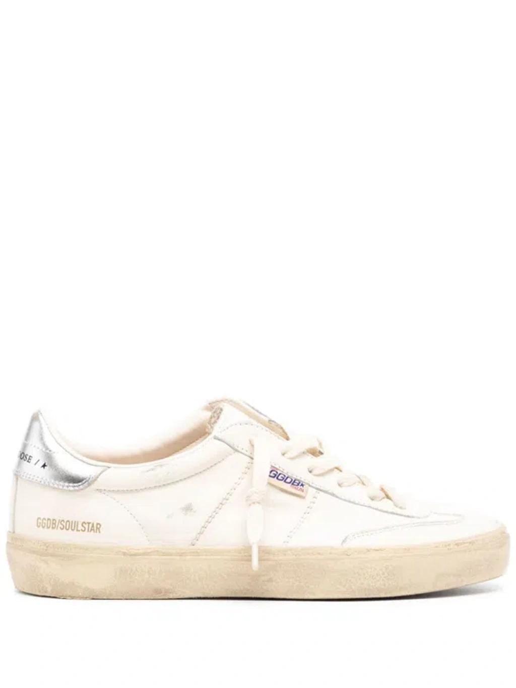 GOLDEN GOOSE Sneakers  Woman Color White In White Glitter Product Image